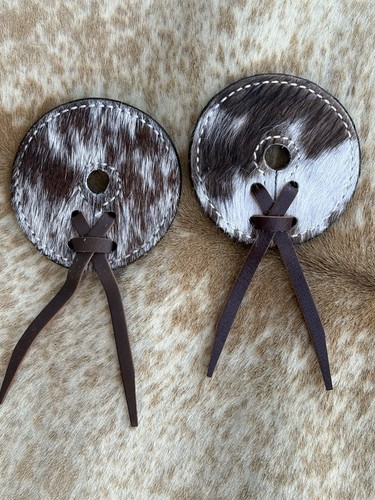 Hair leather bit guards - hair, on