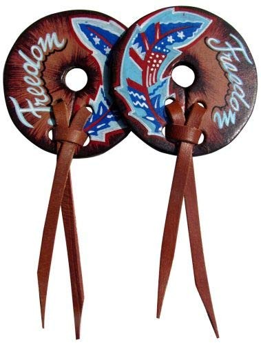 Hand painted freedom feather - "freedom",