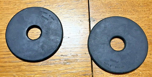 Rubber bit guards 2 - rubber, 3-1/2"