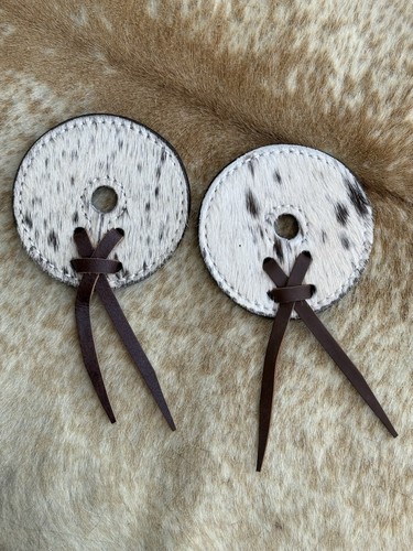 Hair leather bit guards - hair, 3"
